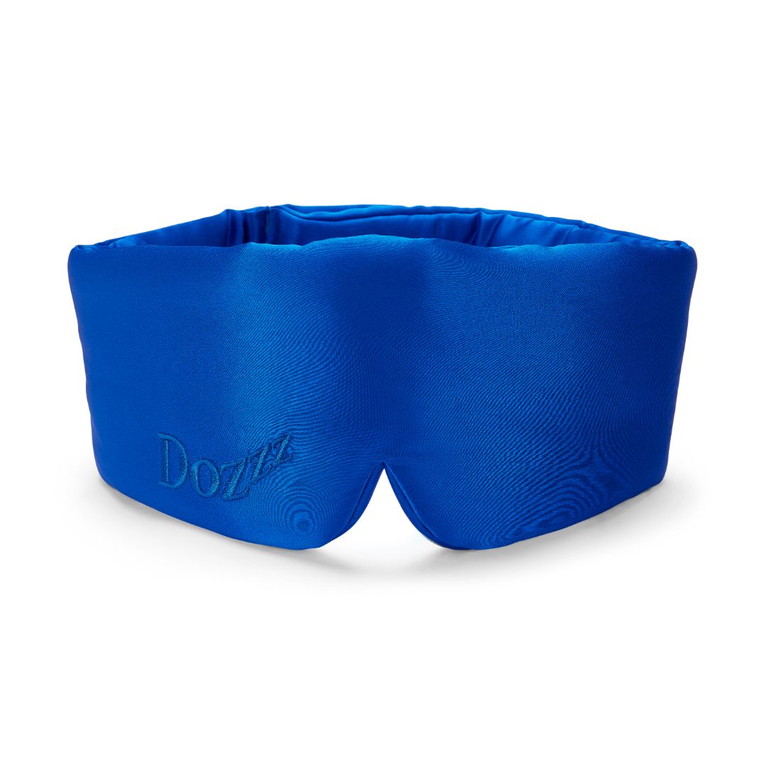 Luxury 22 Momme Mulberry Silk Eye Mask in Royal Blue