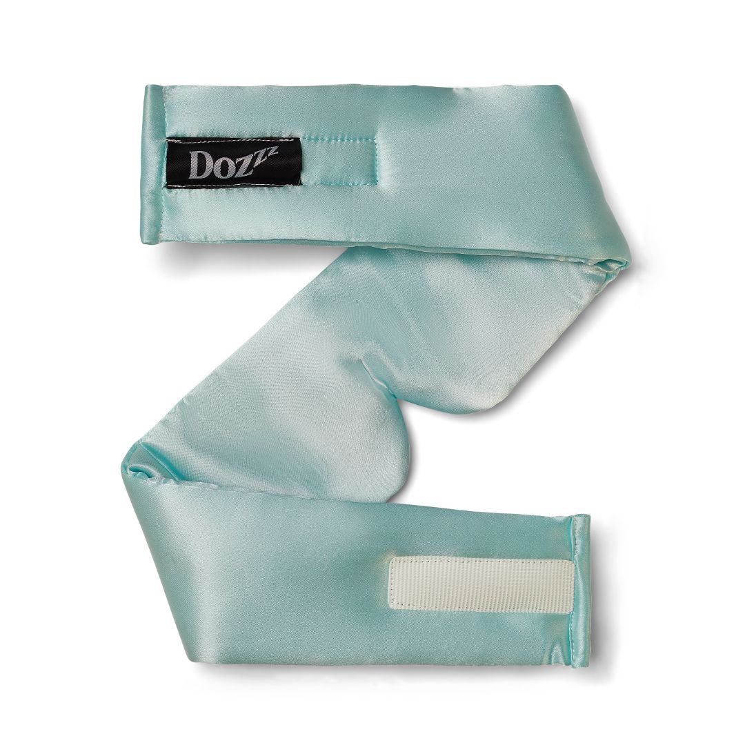 Luxury 22 Momme Mulberry Silk Eye Mask in Celeste Blue