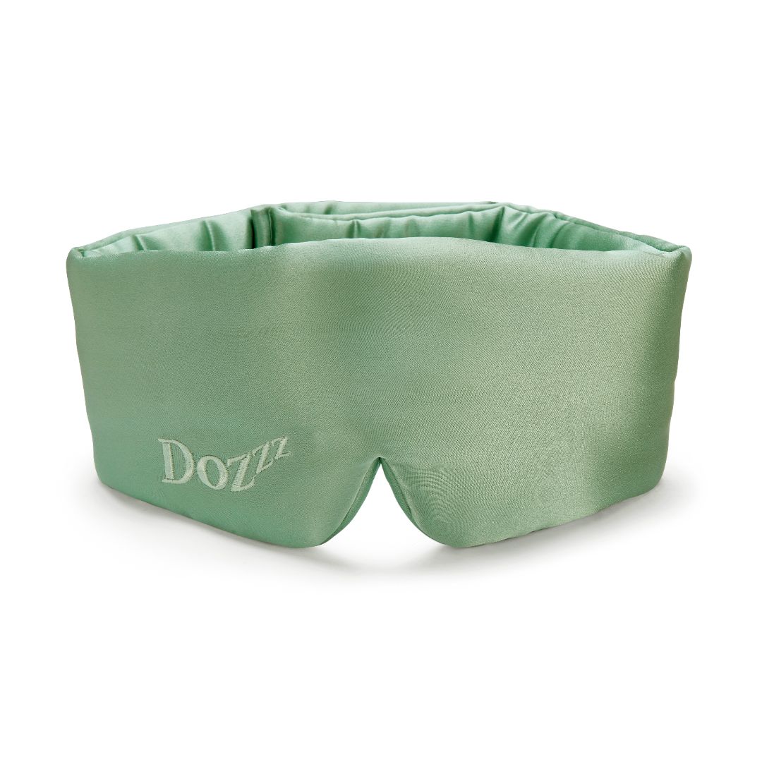 Luxury 22 Momme Mulberry Silk Eye Mask in Pistachio