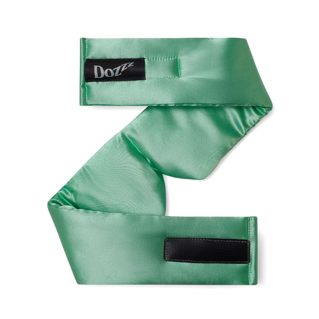 Luxury 22 Momme Mulberry Silk Eye Mask in Seafoam Green