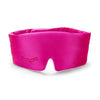 3D Mulberry Silk Eye Mask in Bright Fuchsia - Dozzz