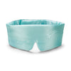 3D Mulberry Silk Eye Mask in Celeste Blue - Dozzz