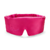 3D Mulberry Silk Eye Mask in Dark Fuchsia - Dozzz
