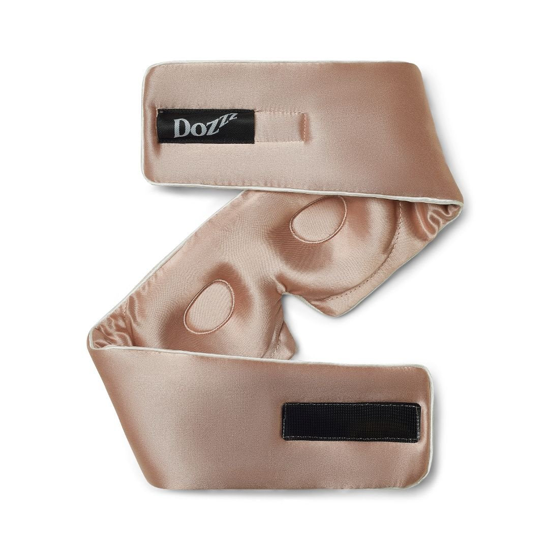 3D Mulberry Silk Eye Mask in Rose Quartz - Dozzz