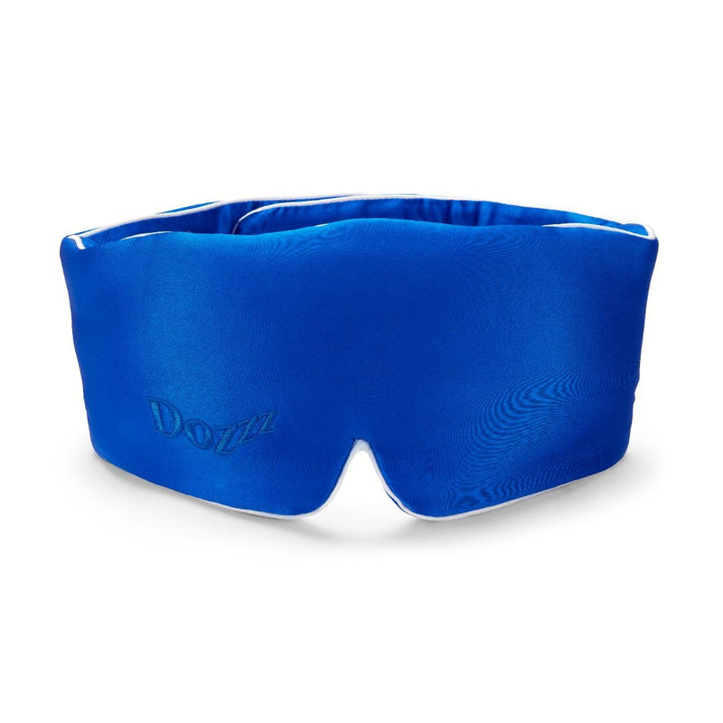 Dozzz 3D mulberry silk eye mask in royal blue