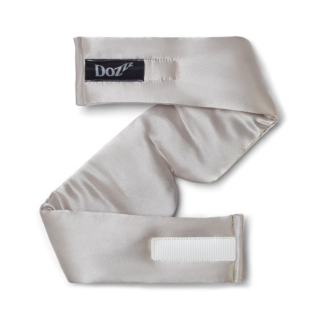 Luxury 22 Momme Mulberry Silk Eye Mask in Glacier Grey