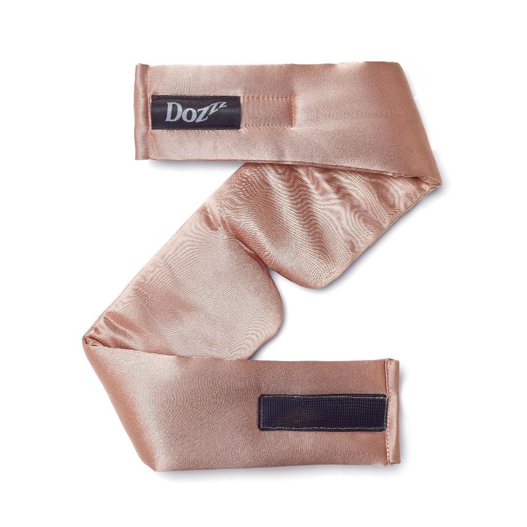 Luxury 22 Momme Mulberry Silk Eye Mask in Rose Quartz
