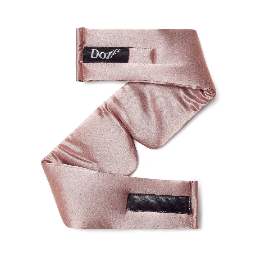 Luxury 22 Momme Mulberry Silk Eye Mask in Ballet Pink