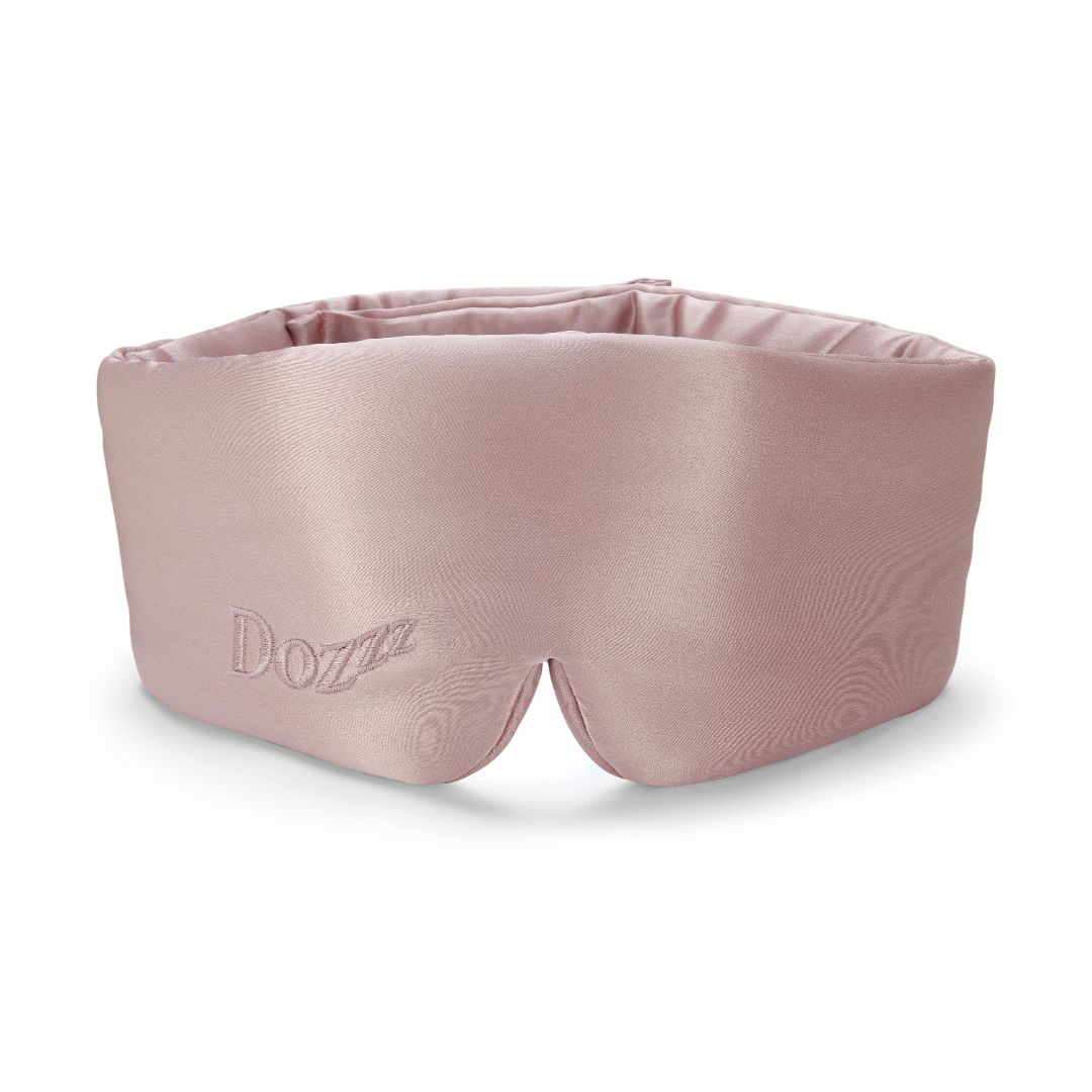 Luxury 22 Momme Mulberry Silk Eye Mask in Ballet Pink