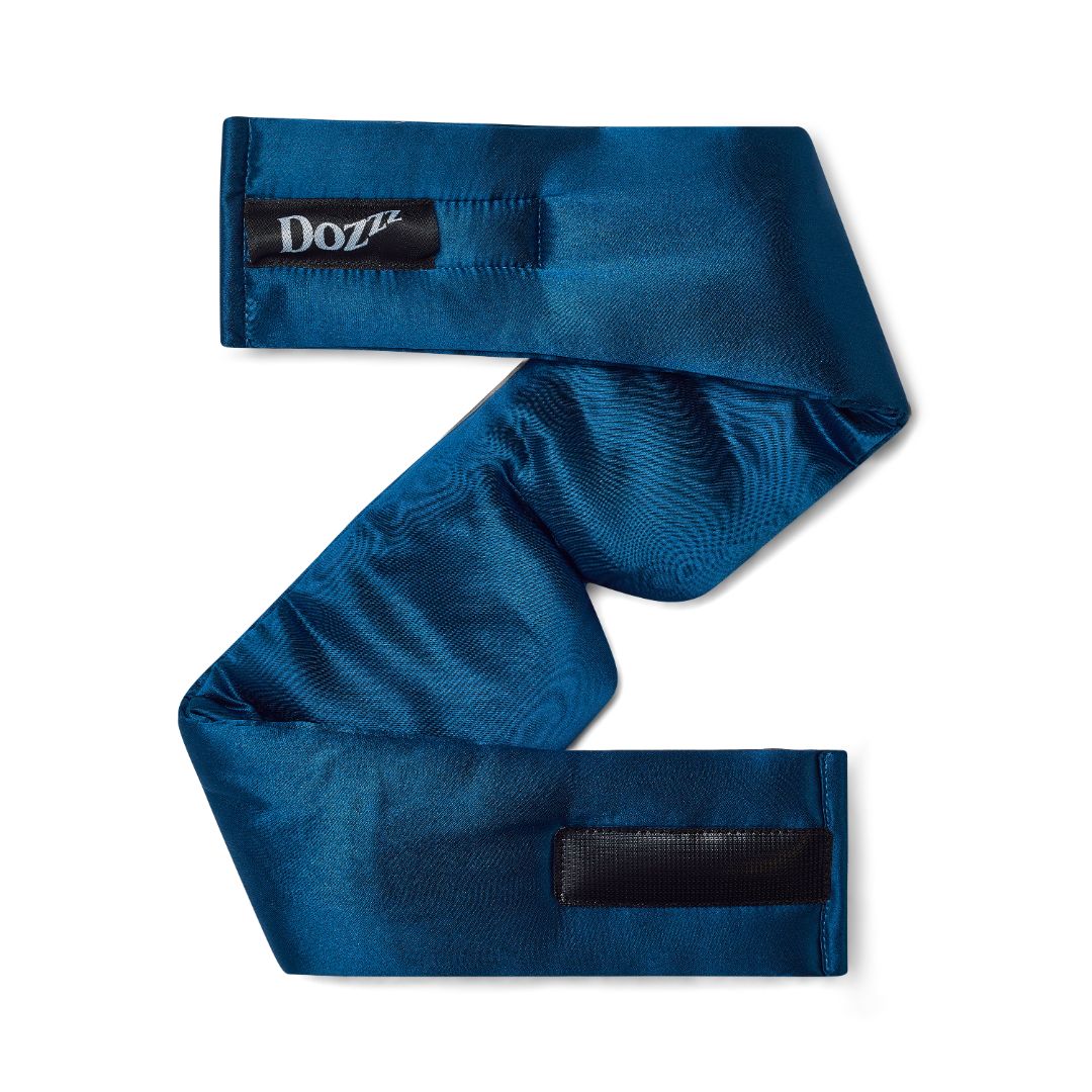 Luxury 22 Momme Mulberry Silk Eye Mask in Navy Blue