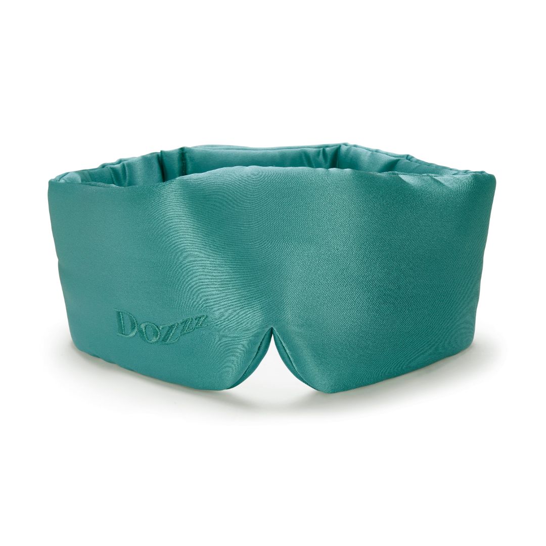 Luxury 22 Momme Mulberry Silk Eye Mask in Teal