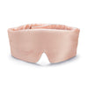 Dozzz 3D contoured silk sleep mask in Rose Pink