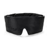 Dozzz 3D contoured silk sleep mask in Extra Black