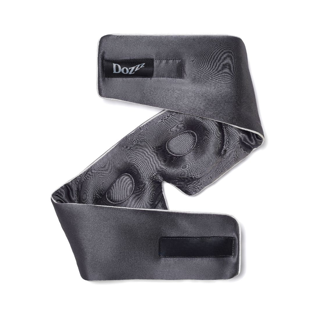 3D Mulberry Silk Eye Mask in Dark Grey