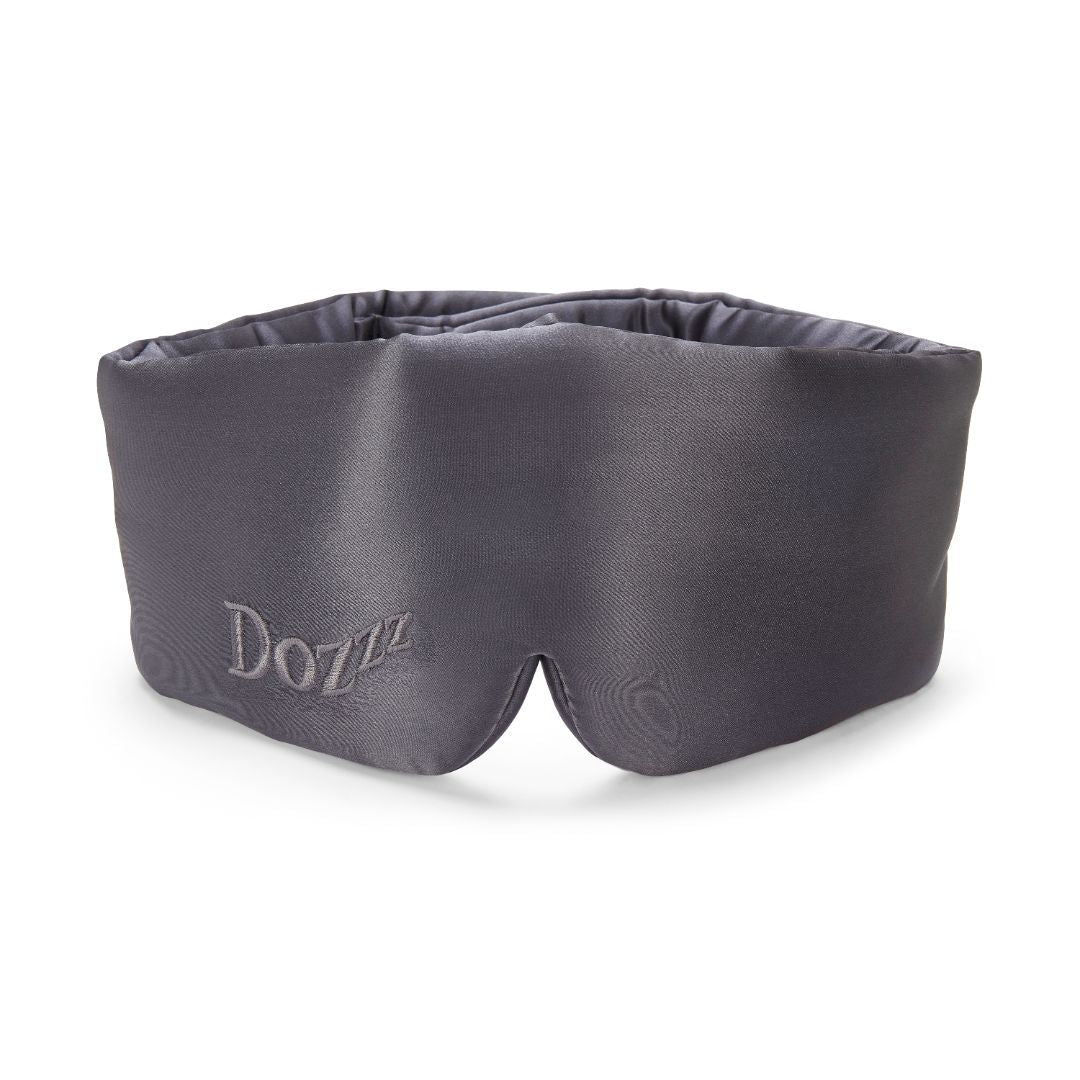 Luxury 22 Momme Mulberry Silk Eye Mask in Dark Grey - Dozzz