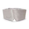 Luxury 22 Momme Mulberry Silk Eye Mask in Glacier Grey - Dozzz