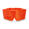 Luxury 22 Momme Mulberry Silk Eye Mask in Orange - Dozzz